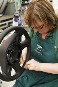 Bentley Mulsanne - Leather wheel stitched